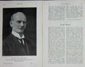 Original Old Vintage Print 1919 Portrait Hon. Lord Ernle Agriculture 20th