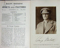 Original Old Vintage Print 1920 Portrait Sir George Hastings Ranelagh 20th