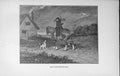Original Old Vintage Print 1921 Earthstopper Man Horse Hounds Dogs 20th Century