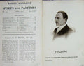 Original Old Vintage Print 1921 Portrait Captain Bellville Huntsman 20th