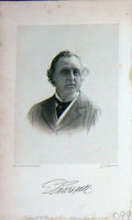 Original Old Antique Print Baily'S Portrait 1888 Photograph Man Sports 19th