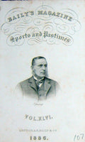 Old Antique Print Baily'S Frontispiece Portrait 1886 Jennings Sportsman 19th