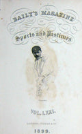 Old Antique Print Frontispiece Portrait 1899 Robert Abel Cricket Sports 19th