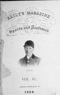 Original Old Antique Print W. Boore Huntsman Frontispiece Portrait 1908 Baily'S