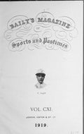 Original Old Vintage Print Frontispiece Portrait 1919 V. Smyth Jockey Sportsman