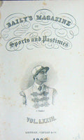 Old Antique Print Frontispiece Portrait 1900 G. Madden Jockey Sportsman 20th
