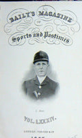 Original Old Antique Print Frontispiece Portrait 1905 J. Boore Huntsman Sport