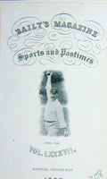 Old Antique Print Frontispiece Portrait 1907 Albert Trott Cricket Sport 20th