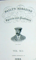 Old Antique Print Baily'S Magazine Frontispiece Portrait 1909 James Braid 20th