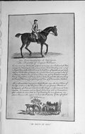Original Old Vintage Print 1918 Portraiture Squirril Horse Poem 20th Century