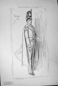 Antique Old Print *2483 1898 Haymarket Theatre May Hallard Halliwell Minister
