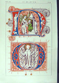Antique Old Print Ref.778 1860 Art Illuminating Colour Patterns Shapes Design