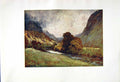 Old Antique Print *2580 1908 English Lakes Vale St. John Keswick Cooper