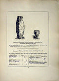 Antique Print *2603 1856 Sepulchral Monumental Pillar Parish Paul Cornwall