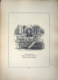 Original Old Antique Print *2643 1856 Cross St. Paul Churchyard Cornwall Blight