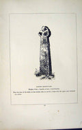 Antique Print *2729 C1858 Cross Lanivet Churchyard Cornwall England Blight