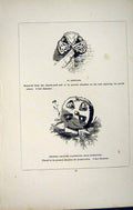 Antique Old Print *2746 C1858 Cross St. Breward Lanteglos Camelford Cornwall