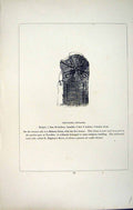 Antique Print *2747 C1858 Cross Trevillet Tintagel Cornwall England Blight