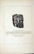 Old Antique Print *2776 C1858 Churchyard Wall Launceston Cornwall England