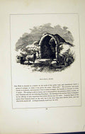 Original Old Antique Print *2783 C1858 Cornwall Holy-Well Roche England Blight