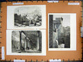 Antique Old Print *2838 C1890 Palestine Pool Bethesda Mosque Church Nativity