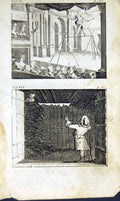 Old Antique Print *2878 1805 Mary Ann Adams Fables Two Monkeys Owl Farmer