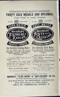 Antique Print *2929 1889 Advertisement Shooting Lancaster Maignens Walkers