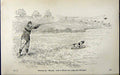Antique Old Print *2941 1889 Art Shooting Charles Lancaster Hunting Sport Gun