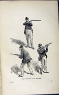 Antique Print Ref.815 1889 Art Shooting Charles Lancaster Hunting Birds Gun