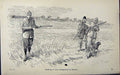 Antique Print *2947 Hunting Sport Birds 1889 Art Shooting Charles Lancaster
