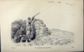 Old Print Ref.824 1889 Art Shooting Charles Lancaster Hunting Sport Birds