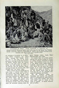 Old Vintage Print C1920 Marksmen Merit Afridi Warriors India Bolan Pass 20th