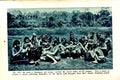 Original Old Vintage Print C1920 Moi Annamese Tribe Children Country People