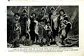 Original Old Vintage Print C1920 Ona Indians Heavy Furs Winter Argentina Fuego