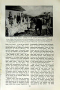 Original Old Vintage Print C1920 Scene Alpine Peasants Play Innsbruck Austria