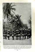 Original Old Vintage Print C1920 Dancing Women Congo African Lady Beauty Scars