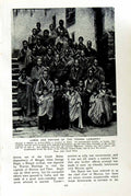 Original Old Vintage Print C1920 Lamas Tongsa Lamasery Monks AbHimalayas 20th