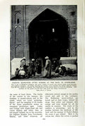 Old Vintage Print C1920 Bokhara Gate Knowledge Searchers People Nations 20th