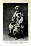 Original Old Vintage Print C1920 Beggar Woman Mosque Bokhara Merchants Caracul