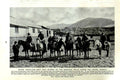 Original Old Vintage Print C1920 Courtyard Bolivian Mountain Inn Aymara Market