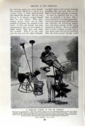 Original Old Vintage Print C1920 Rio De Janeiro Broom Vendor Man Brazil America