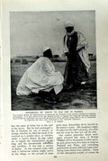 Original Old Vintage Print C1920 Nigeria Africa Hausa Moslem King Yarawa Dance