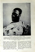 Original Old Vintage Print C1920 Ashanti King Prempeh Kumasi Market Emporium