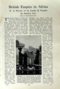 Original Old Vintage Print C1920 Accra Hydrants Africa Korobo Tribe Woman 20th