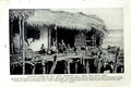 Original Old Vintage Print C1920 Houses Aboriginies GCoast Beyin Fanti Africa