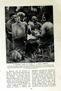 Old Vintage Print C1920 Natives Kenya Africa Masai Warriors Panoply Arms 20th
