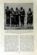 Original Old Vintage Print C1920 Masia Women Guaso Myiro Kenya Africa Wakambi
