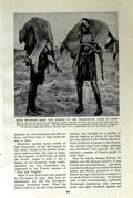 Original Old Vintage Print C1920 Africa Boys Game Tanganyika Siers Kigoma 20th