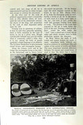 Original Old Vintage Print C1920 Musical Instruments Ankole Supernatural Powers