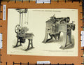 Old Antique Print C1800-1870 Muir Slotting Shaping Machinery Wood Sharp 19th